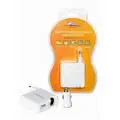Adapter travel universal 12 V/V 2хUSB 1A + 2.1A ACH-T-05 
Adapter travel universal 12 V/V 2хUSB 1A + 2.1A ACH-T-05