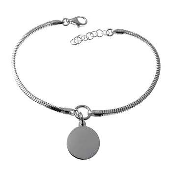 Law silver bracelet 925m tail mole stoned 18cm. Center round pin 14mm. Smooth clasp
Law silver bracelet 925m tail mole stoned 18cm. Center round pin 14mm. Smooth clasp