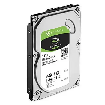 Hard Drive Seagate ST1000DM010 3.5" 1 TB Sata III 7200 rpm Buffer 64 MB
Hard Drive Seagate ST1000DM010 3.5" 1 TB Sata III 7200 rpm Buffer 64 MB