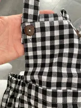 Ropa a cuadros de algodón y lino para bebé, trajes con espalda descubierta para recién nacido de 0 a 3T, Mono