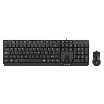 Keyboard and Mouse NGS Cocoa Kit (2 pcs) Black
Keyboard and Mouse NGS Cocoa Kit (2 pcs) Black