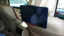 Auto asiento titular del teléfono 360 grados rotar el soporte de reposacabezas soporte para Tablet PC iPad Mini Pro accesorios de coche