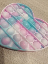 Juguete sensorial antiestrés para niños y adultos, juguete antiestrés para el autismo, con burbujas de empuje, divertido