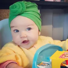 Sombrero hecho a mano de mezcla de algodón para mamá y yo, gorros para mujer, sombreros de turbante para niñas pequeñas, accesorios para el cabello, sombreros de nudo