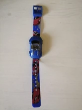 Reloj electrónico de coche de dibujos animados para niños, cronógrafo con forma de coche, regalo de Navidad