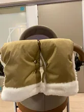 Guantes impermeables para cochecito de bebé, accesorio para cochecito, guante de invierno cálido, 2 uds.