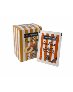 MONTECELIO Cold Tea Black Peach. Preparation Snapshot. Iced Tea. Box With 10 Envelopes
MONTECELIO Cold Tea Black Peach. Preparation Snapshot. Iced Tea. Box With 10 Envelopes