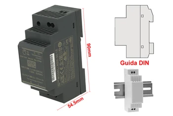 MeanWell HDR-30-12 transformer industrial Rail 12V 24W 2A DIN Rail Power Supply Universal Bar 
MeanWell HDR-30-12 transformer industrial Rail 12V 24W 2A DIN Rail Power Supply Universal Bar