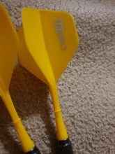 Cyelife-Juego de dardos de punta suave profesional, 14g, con colas unidos, para diana electrónica