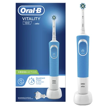 Electric Toothbrush Oral-B Vitality 100 Cross Action
Electric Toothbrush Oral-B Vitality 100 Cross Action