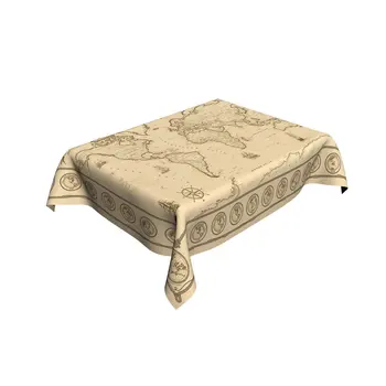 Tablecloth waterproof "world map in the Marine style" beige, 180*145 cm
Tablecloth waterproof "world map in the Marine style" beige, 180*145 cm