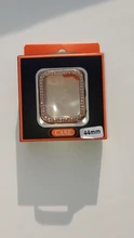 Las señoras de las mujeres para Apple Watch serie SE 6 5 4 3 PC de la cubierta Protector con punta de diamante parachoques para iWatch 40mm 44mm, 42mm, 38mm Accesorios
