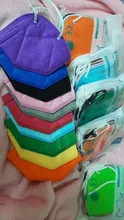 12 Multicolor combinar libremente FFP2 máscaras CE aprobado KN95 Mascarillas respirador fpp2 protección Maske polvo brillante de Masque