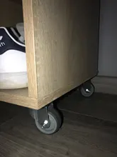 8 unids/set de ruedas para muebles de 50mm ruedas de ruedas giratorias con 360 grados de la placa superior ruedas de sillas de oficina