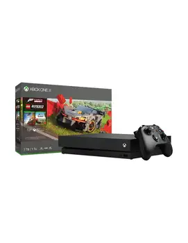 

Microsoft Xbox One X-game console-4K-HDR - 1 TB HDD-Black-forza Horizon 4, forza Horizon 4 LEGO Speed Champions