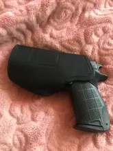 Funda de nailon suave y cómoda, funda de nailon con Clip de Metal, táctica, tipo de mano derecha, Revolver Glock Colt