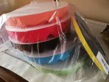 Almohadilla de pulido para coche, almohadilla de esponja de pulido para coche, adaptador de taladro abrasivo, accesorio de herramientas de encerado, 3, 5, 6 y 7 pulgadas, 7 Uds.