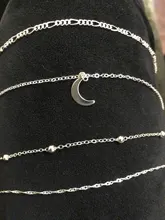 17 millas multicapa Vintage corazón infinito mapa pulseras para las mujeres 2020 Luna estrella pulsera de tobillo en la pierna de verano joyería para pie de playa