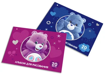 Album for drawing 20 sheets, A4 "caring bears" Rosman 33965/pm
Album for drawing 20 sheets, A4 "caring bears" Rosman 33965/pm
