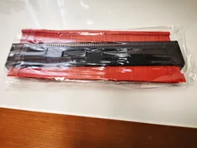 Calibrador de contornos irregulares de azulejos, regla de arco de plástico para medición de curvaturas y laminado de azulejos, plantilla manual de perfil de contorno de 12/14/25cm