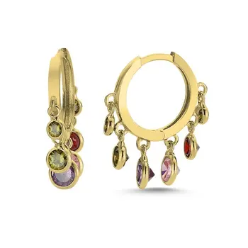 Angemiel 925 Silver Dangle Mixed Color Zircon Stone Earrings-Rhodium Plated
Angemiel 925 Silver Dangle Mixed Color Zircon Stone Earrings-Rhodium Plated