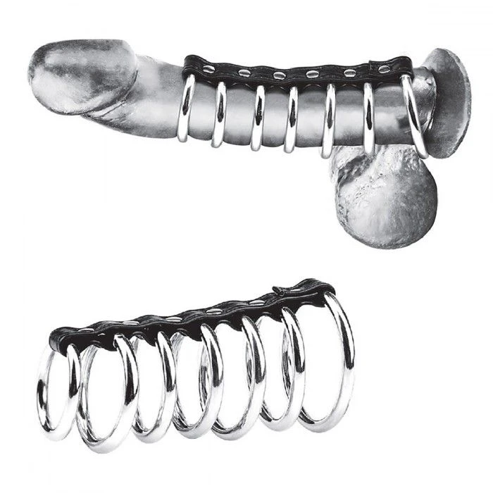 Кольцо на Пенис на липучке Velcro Cock Ring, 3,5-5 см BLM1706 - BlueLine - Кольца и сбруи для члена и мошонки - Купить