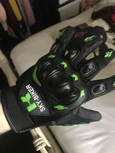 Guantes Protectores de dedos completos para motocicleta, para Motocross, carreras, guante para engranajes, 4 colores, 1 par, gran oferta