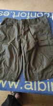 Pantalones cortos de algodón para hombre, pantalón de Camuflaje Urbano, militar, FS99