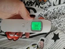 Termómetro Digital infrarrojo sin contacto para la frente, termómetro de pistola para cuerpo, dispositivo electrónico para la fiebre