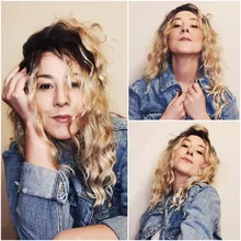 GAKA largo degradado peluca rubia marrón para mujeres blancas peluca ondulada sintética Natural parte lateral pelo de fibra amigable con el calor afroamericano