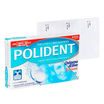 Denture Cleaner Polident (30 pcs)
Denture Cleaner Polident (30 pcs)