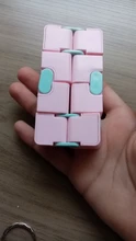 Cubo infinito antiestrés para adultos, cubo mágico de oficina con tapa, rompecabezas cúbico, juguetes para autismo, relajante, 2019