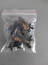 Hot 20pcs 5V 0.3A Mini Size Black SPDT Slide Switch for Small DIY Power