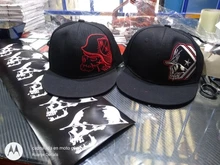 Gorra de béisbol Bordado de letras para hombre y mujer, gorro plano de Metal para deportes al aire libre, estilo Hip Hop, Snapback