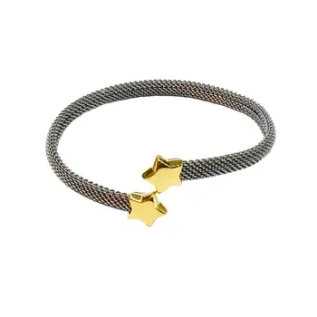 STARS Steel & Gold chain bracelet
STARS Steel & Gold chain bracelet