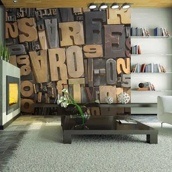 Wall mural-wooden letters-400x309 cm
Wall mural-wooden letters-400x309 cm