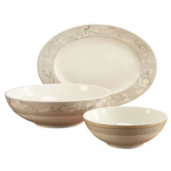 Creatable 16659 Palacio service table porcelain multicolour 36x26,5x23 cm-3 sets tableware 
Creatable 16659 Palacio service table porcelain multicolour 36x26,5x23 cm-3 sets tableware