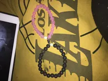 2 unids/set brillante imán par pulsera Vintage Natural piedra distancia emparejado pulsera de los amantes de la joyería de regalo de día de San Valentín