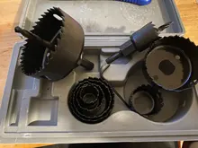 Juego de sierras de Copa, juego de brocas para tablero de yeso, madera y PVC, 19mm ~ 127mm de profundidad: 20mm, envío gratis
