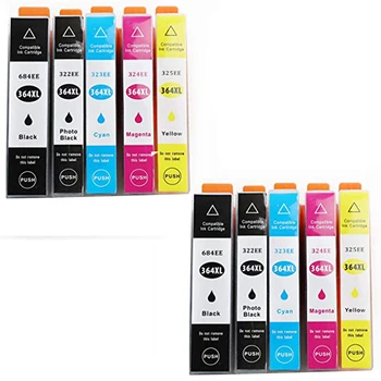 10 cartriges HP364xl HP 364xl 364xl's refill Compatible for printer Model Photosmart D 5468
10 cartriges HP364xl HP 364xl 364xl's refill Compatible for printer Model Photosmart D 5468