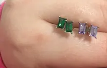 Pendientes De Plata De Ley 925 para mujer, arcoíris ostentosos, Pendientes De aros De circón para mujer, regalo De cumpleaños De San Valentín, joyería fina