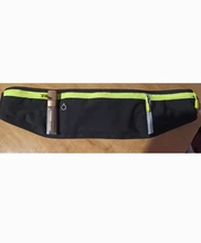 Riñonera ultradelgada de bolsillo para hombre y mujer, Cangurera pequeña de Lycra impermeable para deportes al aire libre, Unisex