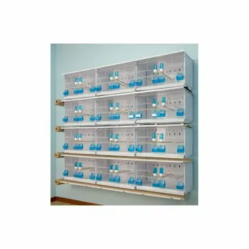 Cages NEW CANARIZ 12 cages, 4 Height, 3 column 58x30x36h cm
Cages NEW CANARIZ 12 cages, 4 Height, 3 column 58x30x36h cm