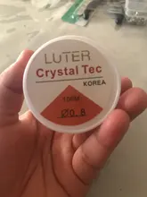 1 rollo/lote Diy cuentas de cristal cordón elástico línea elástica redonda diámetro 0,5mm-1,5mm para la fabricación de joyas Hilo de hilo al por mayor