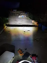 Faro LED para motocicleta, Luz antiniebla de 12v, L6X, para BMW, Suzuki, soportes delanteros, luz de paso