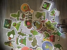 10/30/50 Uds Kermit Forg de dibujos animados pegatinas para el coche equipaje bicicleta de teléfono para motocicleta portátil teléfono nevera guitarra Cool divertido parodia