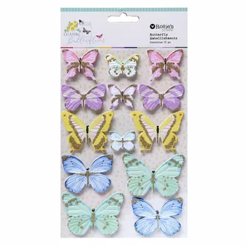 CRZCrafter Butterfly Sticker Self adhesive Glitter design for Scrapbooking Cardmaking Journal embellishments Decoration
CRZCrafter Butterfly Sticker Self adhesive Glitter design for Scrapbooking Cardmaking Journal embellishments Decoration