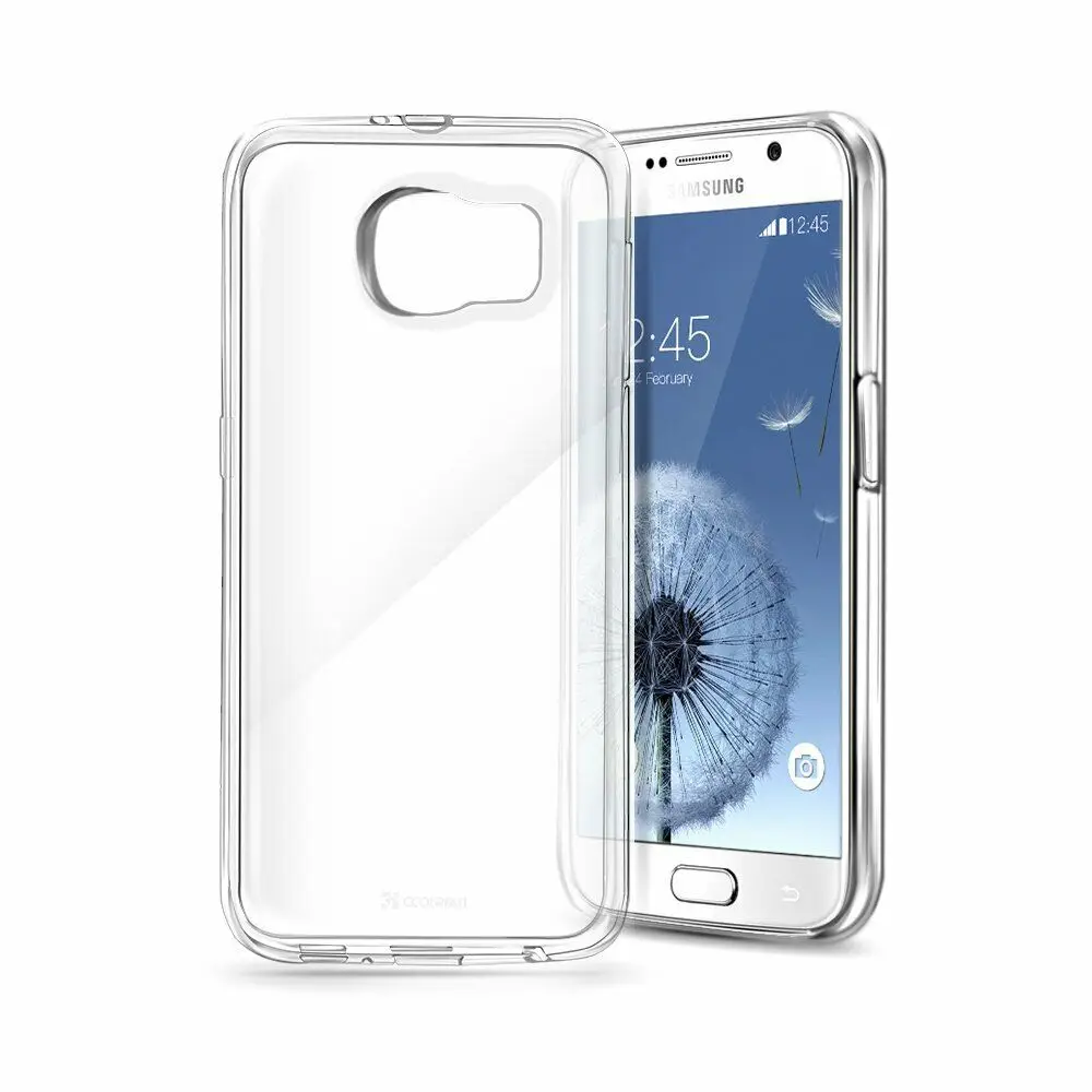 Фото Case Cover for Samsung Galaxy soft clear TPU phone cases S6 Free Shipping | Мобильные телефоны и аксессуары