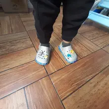 Pantuflas con diseño de pato para niños, chanclas de dibujos animados para bebé, zapatillas de Interior para playa
