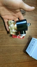 Válvula Solenoide eléctrica de latón, válvula solenoide eléctrica de 1/4 , 3/8, 1/2 , 1, 2 , DC12V, DC24V, AC220V, 3/4 V, válvula solenoide normalmente cerrada para agua, aceite y aire